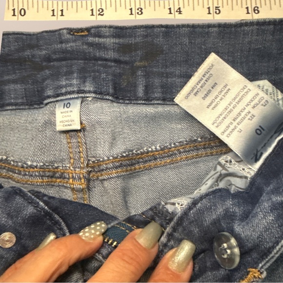 Seven7 Women's Blue Skinny Jeans - Picture 3 of 4